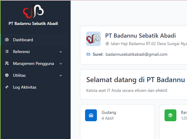 Maintenance aplikasi inventory + VPS